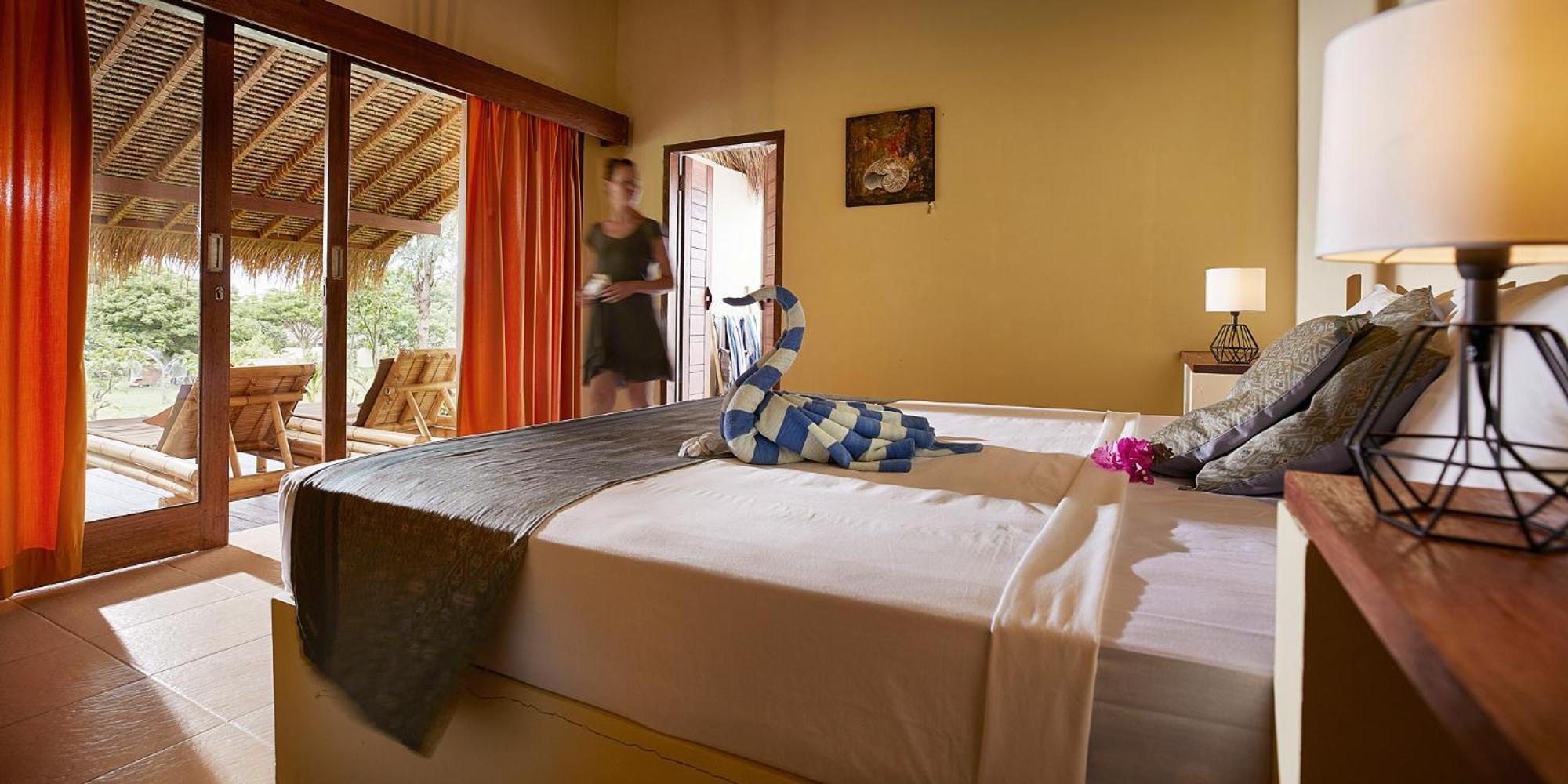 Pearl Beach Resort Gili Asahan Zimmer foto